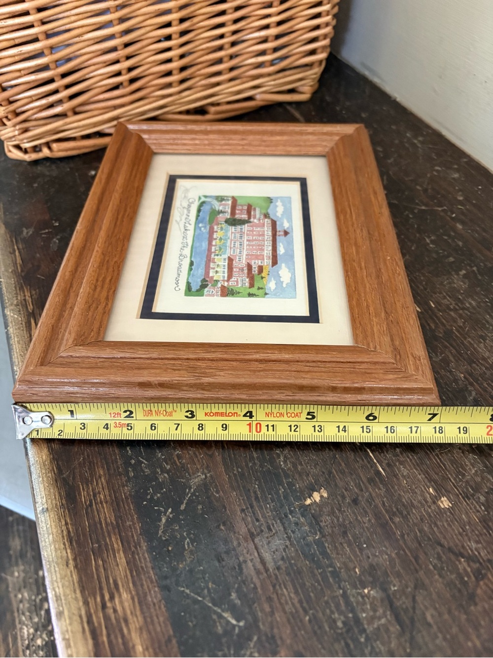 Vintage “Cheyenne Lake at The Broadmoor” by Valerie Levy Franzese Framed Print - Picture 10 of 11